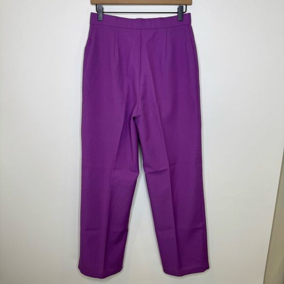 Vintage Levi's Bend Over Dress Pants Women's 6 (vintage 14) purple High-Rise - Picture 5 of 14